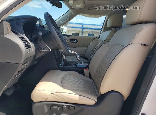 JN8AY2DA7P9401633 2023 NISSAN ARMADA White Vista interior delantera