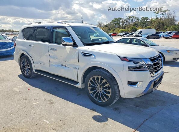 JN8AY2DA7P9401633 2023 NISSAN ARMADA White Delantero derecho