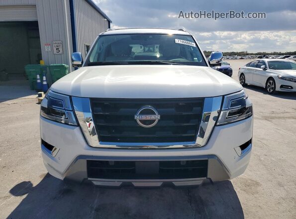 JN8AY2DA7P9401633 2023 NISSAN ARMADA White Vista frontal