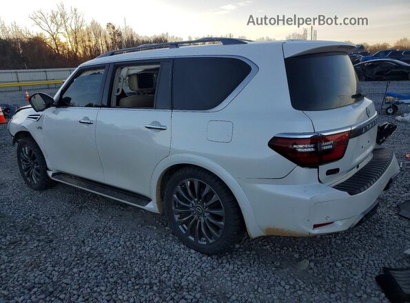 JN8AY2DB1M9794257 2021 NISSAN ARMADA Белый Задняя левая четверть