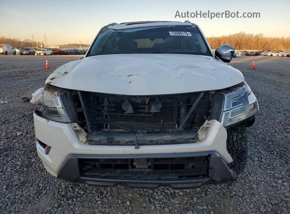 JN8AY2DB1M9794257 2021 NISSAN ARMADA Белый Вид спереди