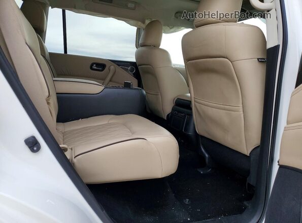 JN8AY2DB1R9850236 2024 NISSAN ARMADA White Вид задньої частини салону