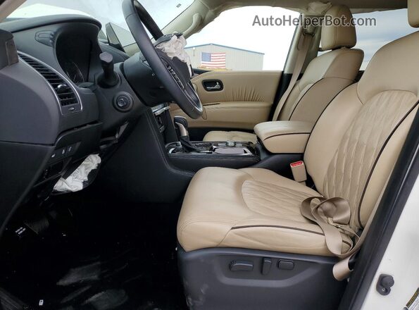 JN8AY2DB1R9850236 2024 NISSAN ARMADA White Вид салону спереду