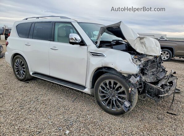 JN8AY2DB1R9850236 2024 NISSAN ARMADA White Передня права чверть