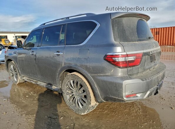 JN8AY2DB2P9837346 2023 NISSAN ARMADA Серый Задняя левая четверть