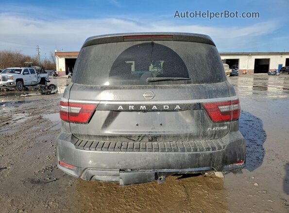 JN8AY2DB2P9837346 2023 NISSAN ARMADA Серый Вид сзади