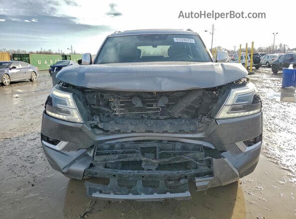 JN8AY2DB2P9837346 2023 NISSAN ARMADA Серый Вид спереди