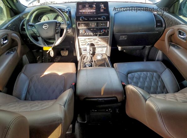 JN8AY2DB2P9837346 2023 NISSAN ARMADA Серый Вид панели приборов