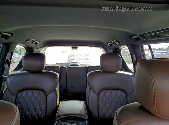 JN8AY2DB2P9837346 2023 NISSAN ARMADA Серый Вид задних сидений