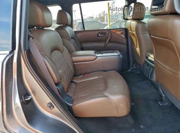 JN8AY2DB2P9837346 2023 NISSAN ARMADA Серый Вид задней части салона