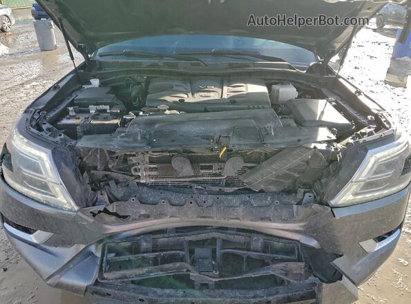 JN8AY2DB2P9837346 2023 NISSAN ARMADA Серый Вид подкапотного пространства
