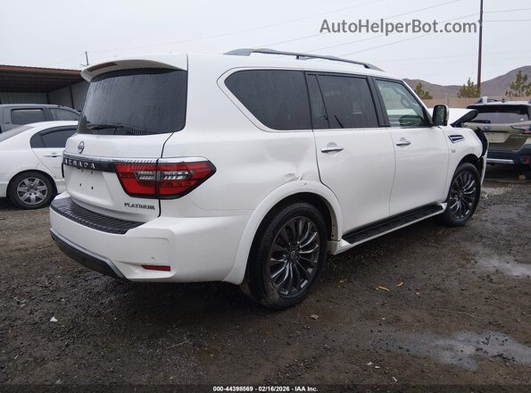 JN8AY2DB5N9814981 2022 NISSAN ARMADA White Задня права чверть