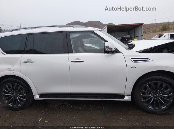 JN8AY2DB5N9814981 2022 NISSAN ARMADA White Панорамний вид салону 360°