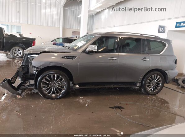 JN8AY2DB6P9835082 2023 NISSAN ARMADA Gray Vista interior de 360 grados