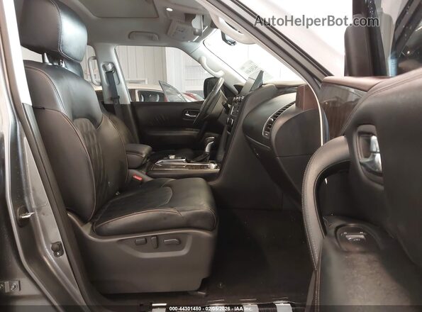 JN8AY2DB6P9835082 2023 NISSAN ARMADA Gray Vista interior delantera