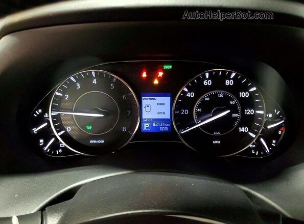 JN8AY2NC3KX512491 2019 NISSAN ARMADA Charcoal Вид щитка приладів