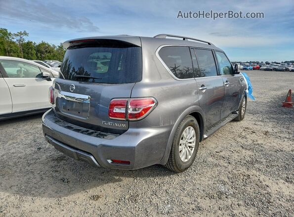 JN8AY2ND2L9106488 2020 NISSAN ARMADA Gray Задня права чверть
