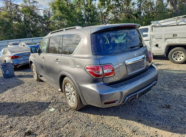 JN8AY2ND2L9106488 2020 NISSAN ARMADA Gray Задня ліва чверть