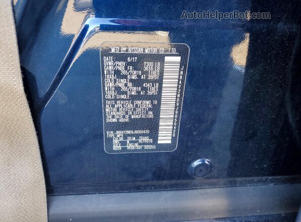 JN8AY2ND9J9050420 2018 NISSAN ARMADA Blue 