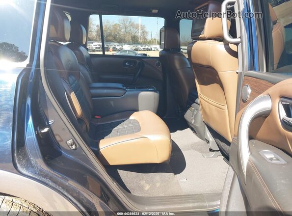 JN8AY2NE4J9735014 2018 NISSAN ARMADA Blue VIN կոդի պիտակի տեսք