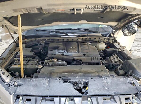 JN8AZ2AC3P9490507 2023 INFINITI QX80 Beige ძრავის განყოფილების ხედი