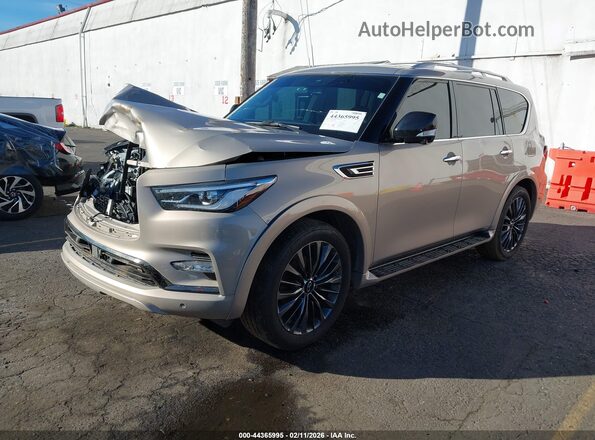 JN8AZ2AC8M9476193 2021 INFINITI QX80 Кремовый 