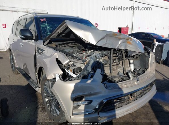 JN8AZ2AC8M9476193 2021 INFINITI QX80 Кремовый 