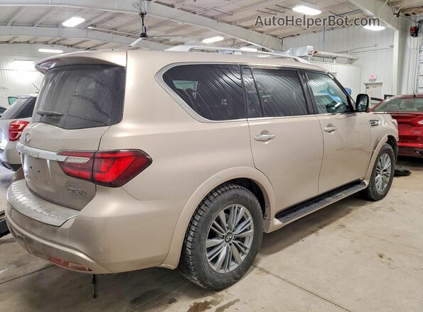 JN8AZ2AC9N9485311 2022 INFINITI QX80 Gold Trasero derecho