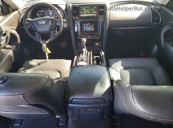 JN8AZ2AD4M9861243 2021 INFINITI QX80 Белый Вид панели приборов