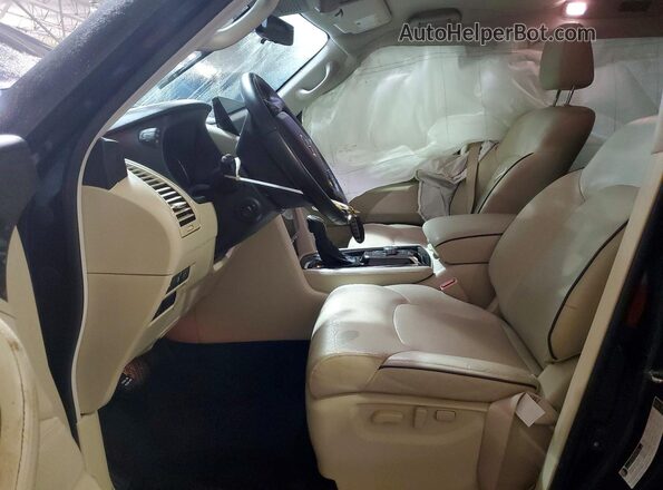 JN8AZ2ADXP9875152 2023 INFINITI QX80 Blue Вид салону спереду