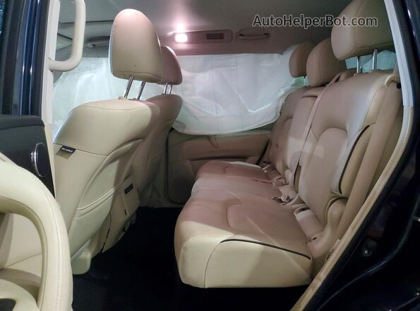 JN8AZ2ADXP9875152 2023 INFINITI QX80 Blue Вид задньої частини салону