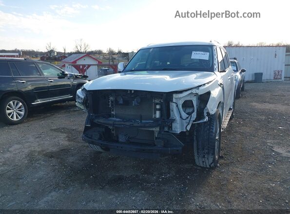 JN8AZ2AE3P9302036 2023 INFINITI QX80 Белый Вид спереди