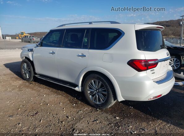 JN8AZ2AE3P9302036 2023 INFINITI QX80 Белый Задняя левая четверть