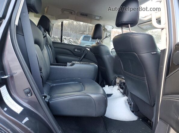 JN8AZ2AF1R9765305 2024 INFINITI QX80 Black Vista del compartimento del motor