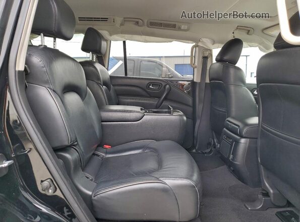 JN8AZ2AF2M9719152 2021 INFINITI QX80 Black Rear interior view