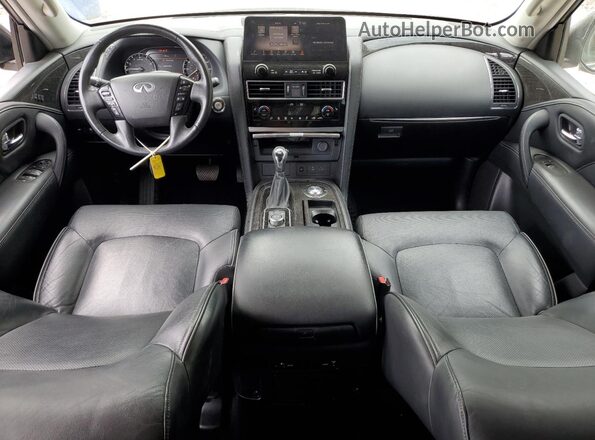 JN8AZ2AF6P9756743 2023 INFINITI QX80 Beige Widok deski rozdzielczej