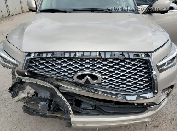 JN8AZ2AF6P9756743 2023 INFINITI QX80 Beige Widok komory silnika