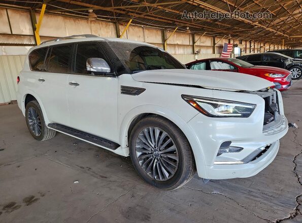JN8AZ2BC5P9491639 2023 INFINITI QX80 White Передня права чверть