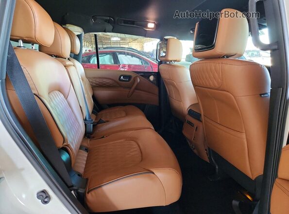 JN8AZ2BC5P9491639 2023 INFINITI QX80 White Вид задньої частини салону