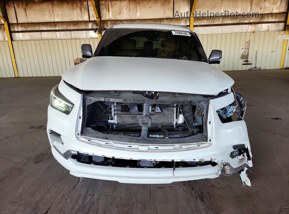 JN8AZ2BC5P9491639 2023 INFINITI QX80 White Вид спереду