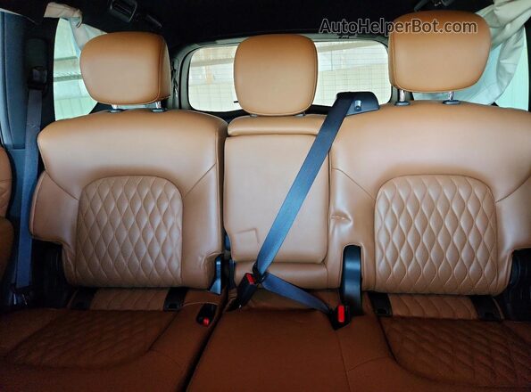 JN8AZ2BC5P9491639 2023 INFINITI QX80 White Вид задніх сидінь
