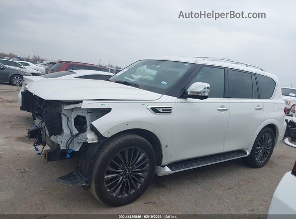 JN8AZ2BF5N9740268 2022 INFINITI QX80 Белый Панорамный вид салона 360°