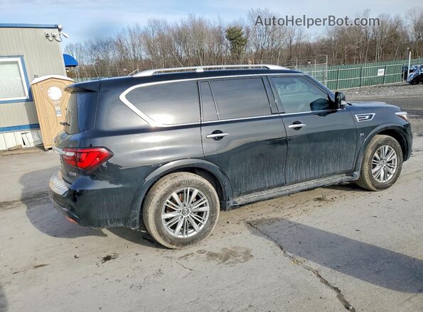 JN8AZ2NE2L9253156 2020 INFINITI QX80 Black უკანა მარჯვენა