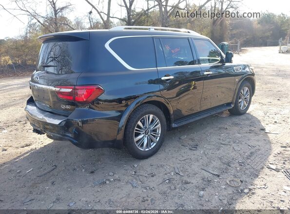 JN8AZ2NE6L9253418 2020 INFINITI QX80 Black Հետևի աջ