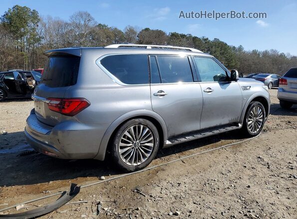 JN8AZ2NEXK9229976 2019 INFINITI QX80 Серый Задняя правая четверть