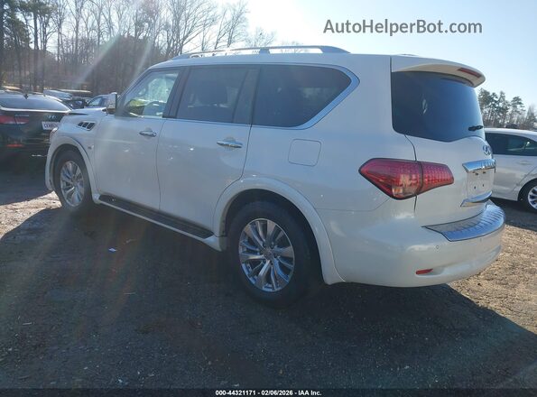 JN8AZ2NF0H9643656 2017 INFINITI QX80 White 