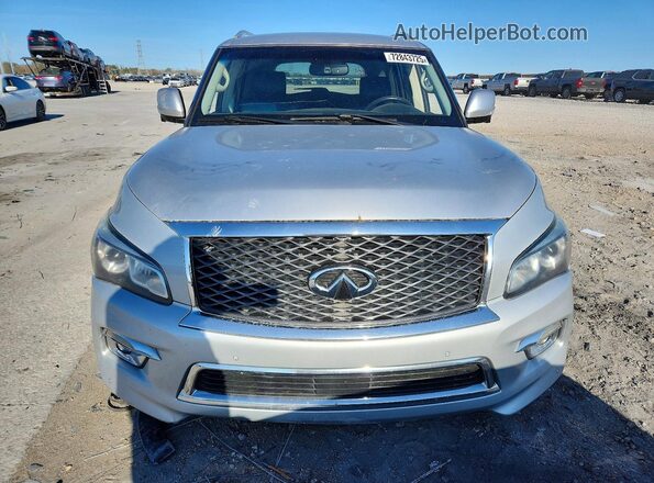 JN8AZ2NF3G9612156 2016 INFINITI QX80 Silver 