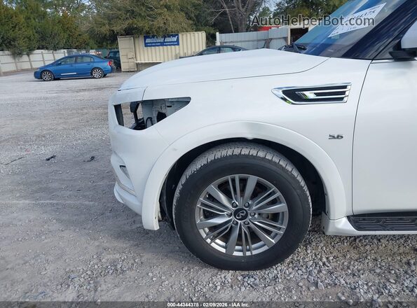 JN8AZ2NF3J9663583 2018 INFINITI QX80 White 