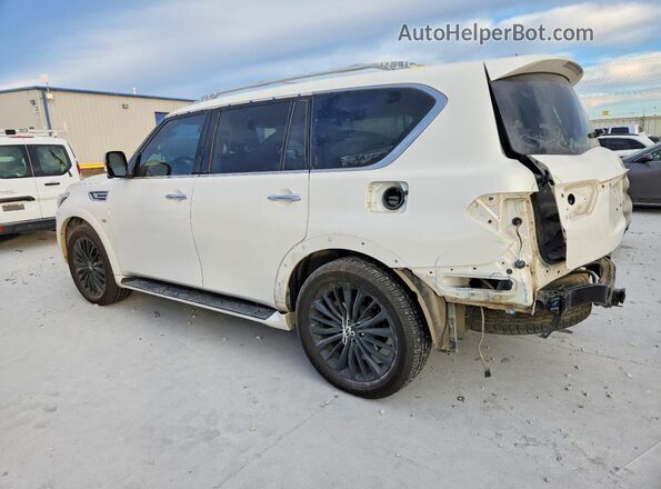 JN8AZ2NF6L9701875 2020 INFINITI QX80 White უკანა მარცხენა