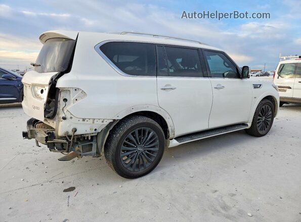 JN8AZ2NF6L9701875 2020 INFINITI QX80 White უკანა მარჯვენა